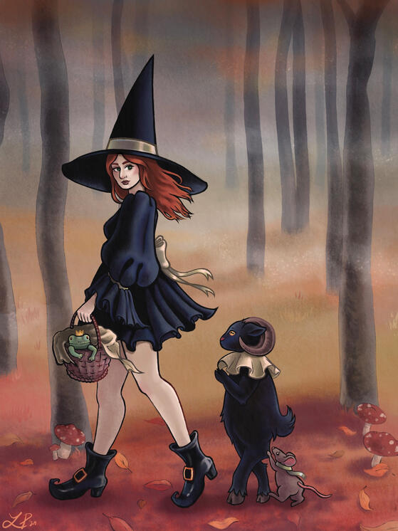 witch & friends