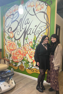 Myself and @koiibug (co-artist)